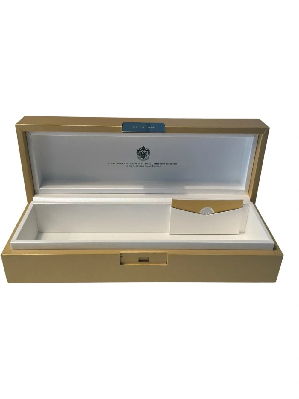 Louis Roederer Cristal 2014 empty box w/Booklet Luxury Gift Case - Picture 6 of 9